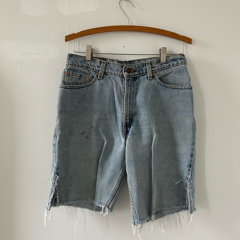 Levi’s 512 Denim Cutoffs